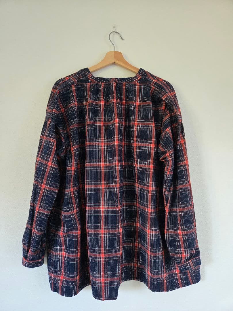 OUTIL ウティ　チェックブラウス