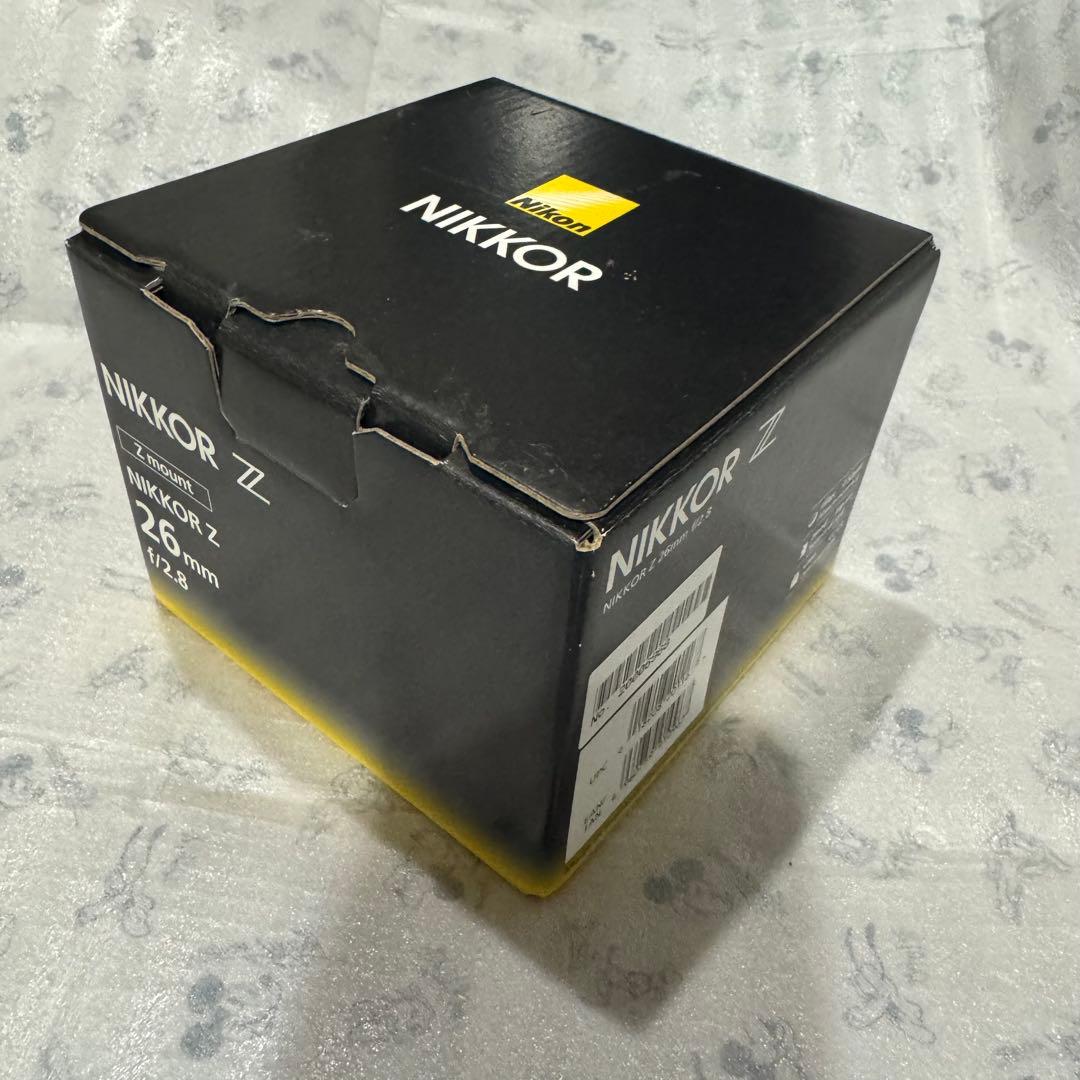 NIKKOR Z 26/2.8 単焦点レンズ［箱あり］
