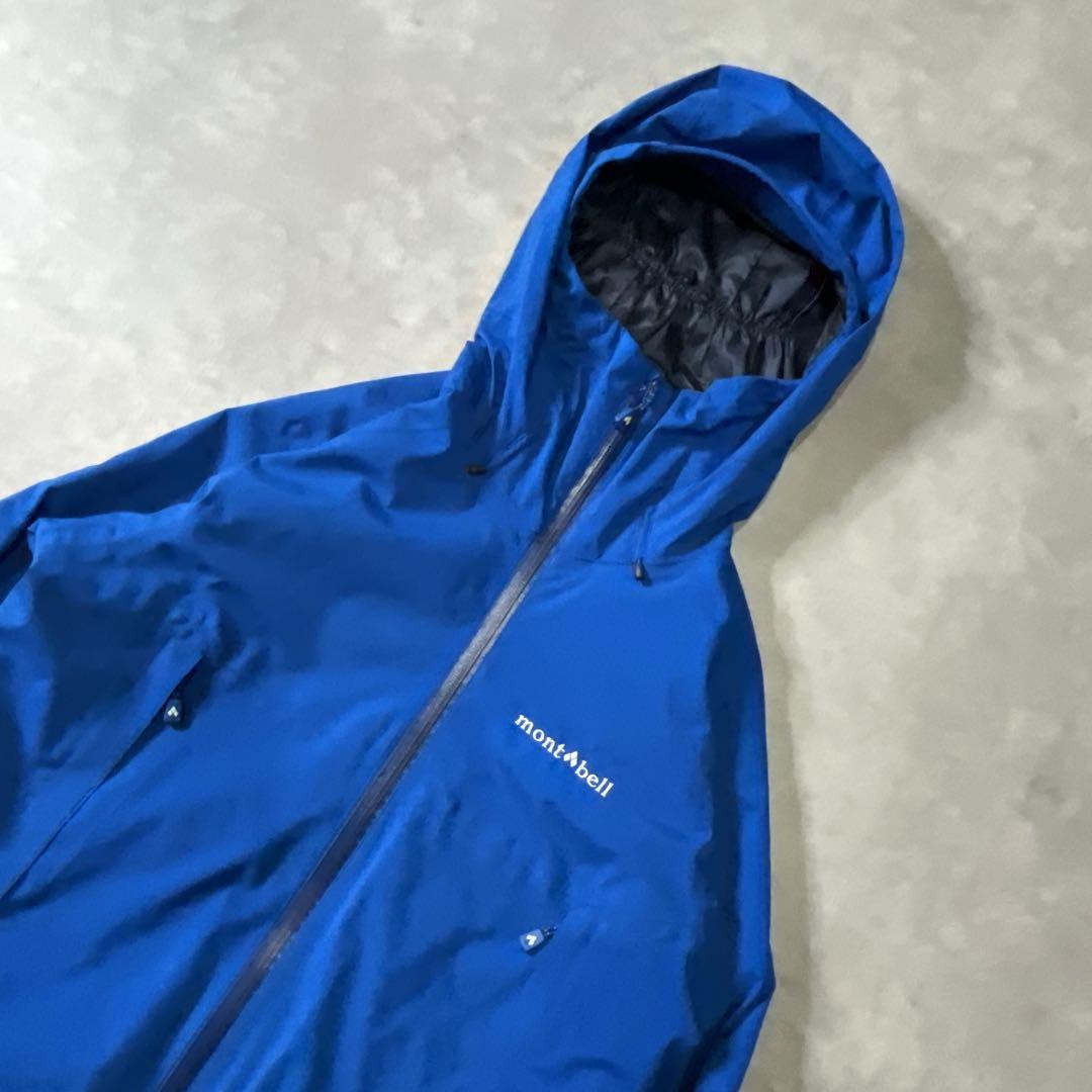 【専用】モンベル パウダーステップパーカー ゴアテックス ブルー M