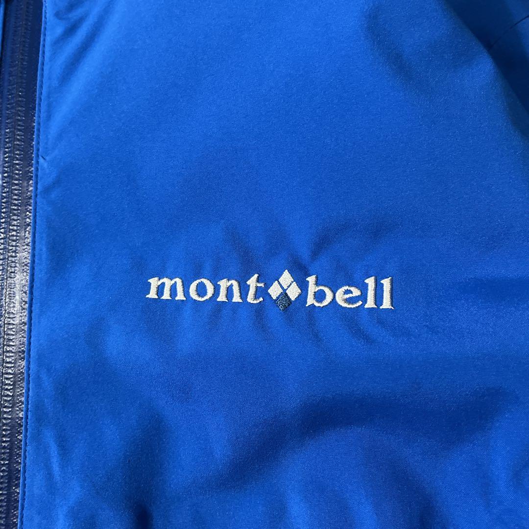 【専用】モンベル パウダーステップパーカー ゴアテックス ブルー M