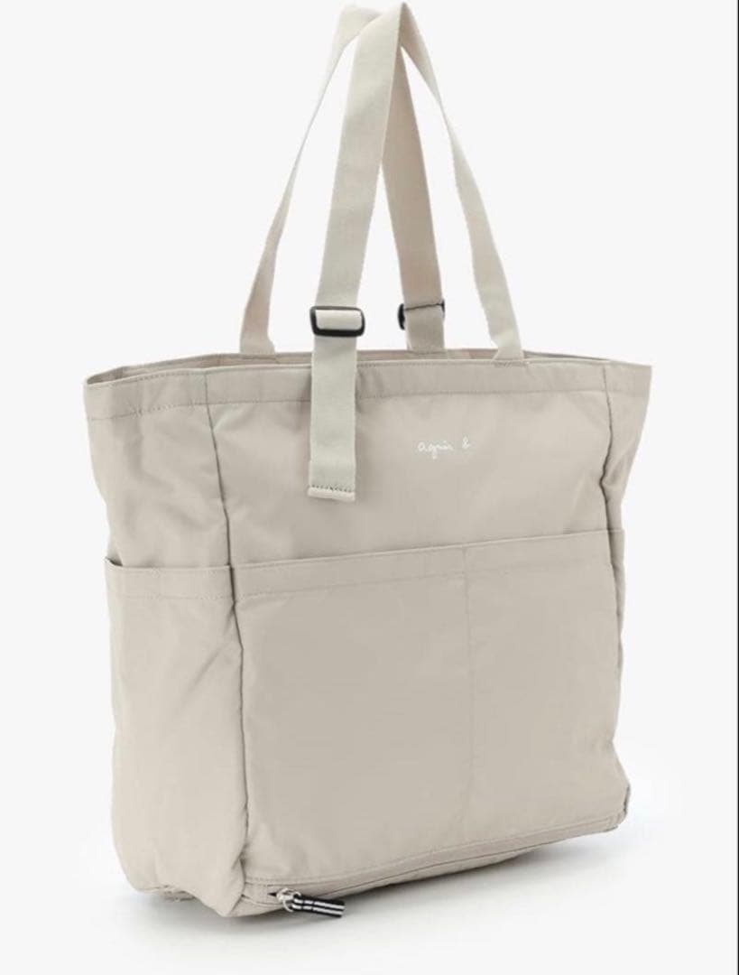 agnes b. アニエスベー　ロゴ ペアレンツバッグ マザーズバッグ