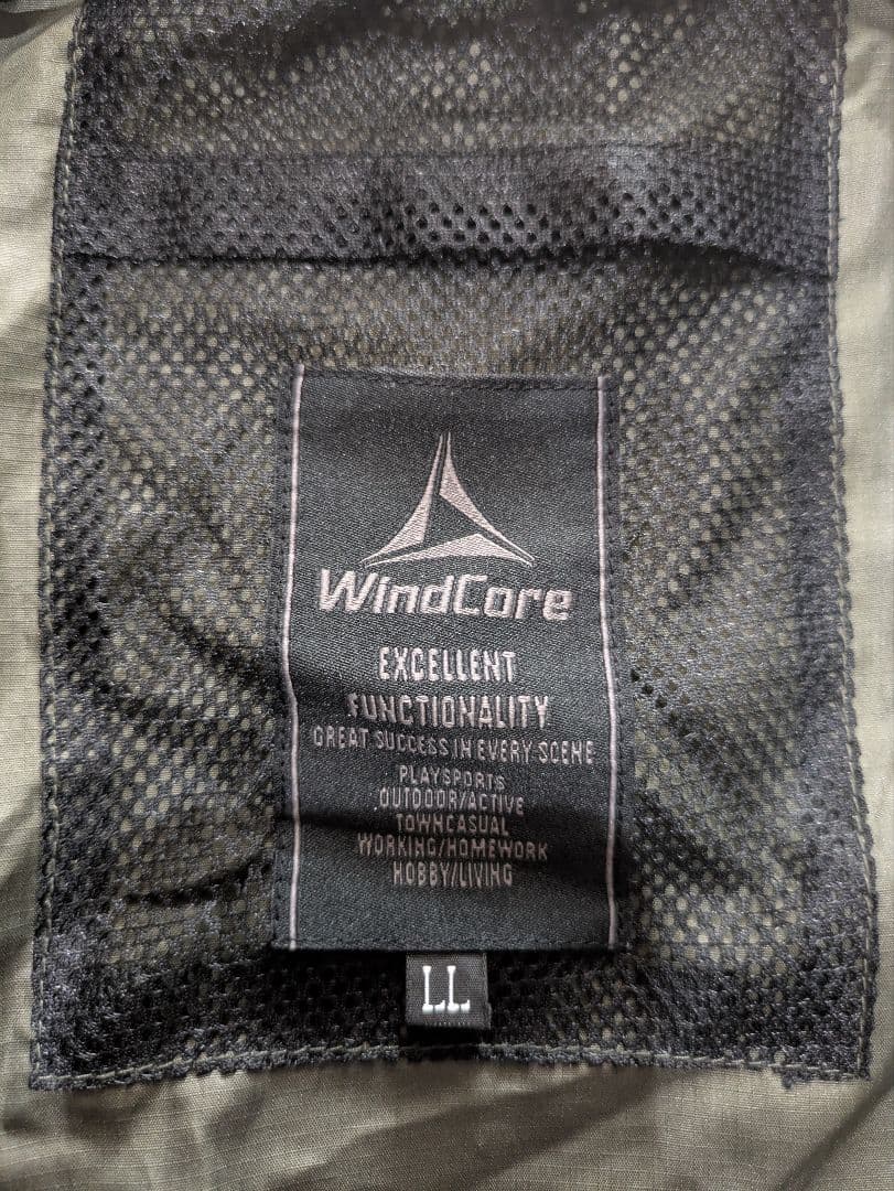 【超強力24V 】WindCore 空調服 フード付き LLサイズ