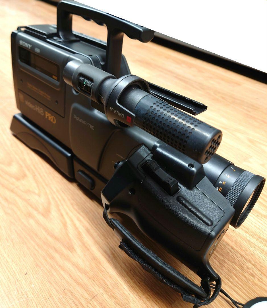 ■【ケース・AC付】SONY　CCD-V5000 Video Hi8PROカメラ