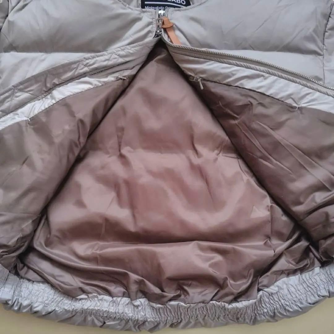 Loft Labo ショートダウンジャケット・ノーカラー