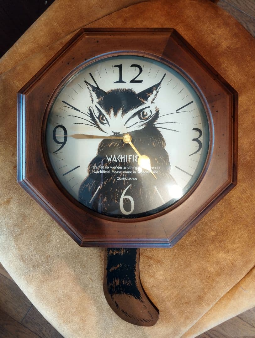 [わちふぃーるど] WACHIFIELD ダヤン ダヤンのテイル振子時計