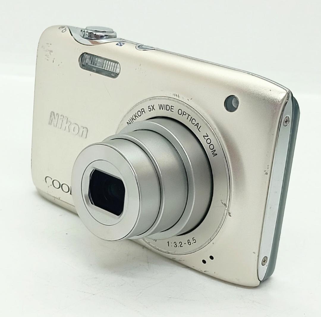 Nikon COOLPIX S3100 シルバー 充電器付き デジタルカメラ