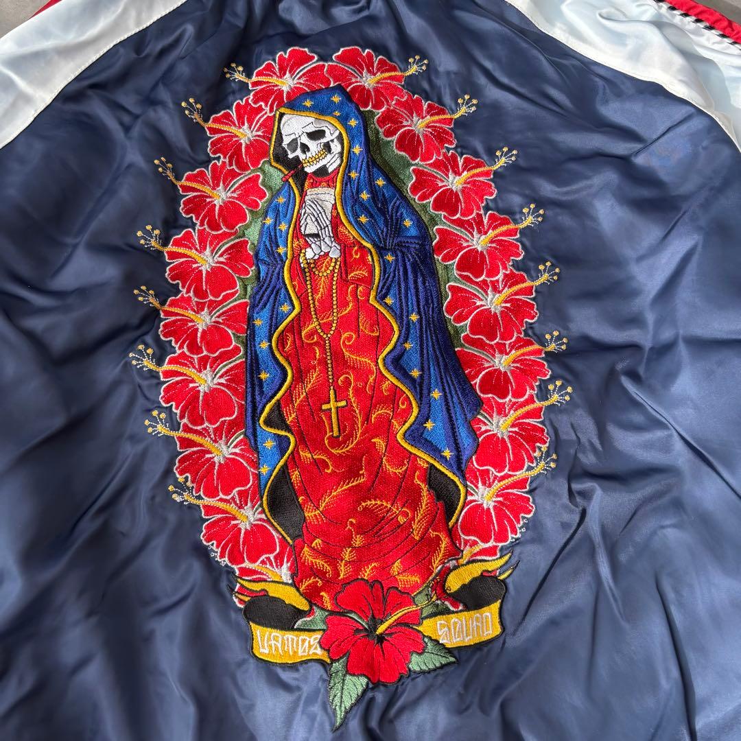 さ*ー様 15916 USED リバーシブル 刺繍 スカジャン