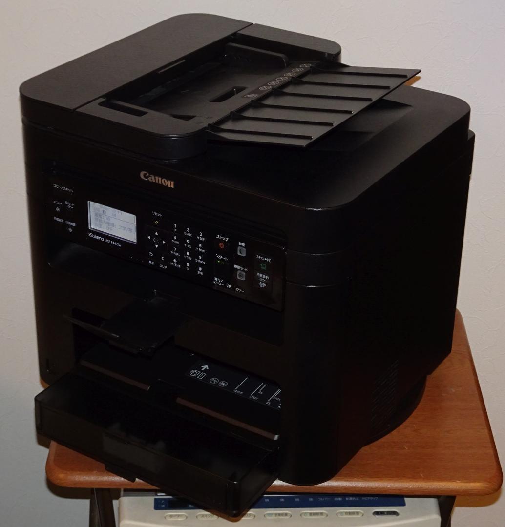 整備済 Canon MF244dw 新品トナーA4モノクロレーザープリンタ複合機