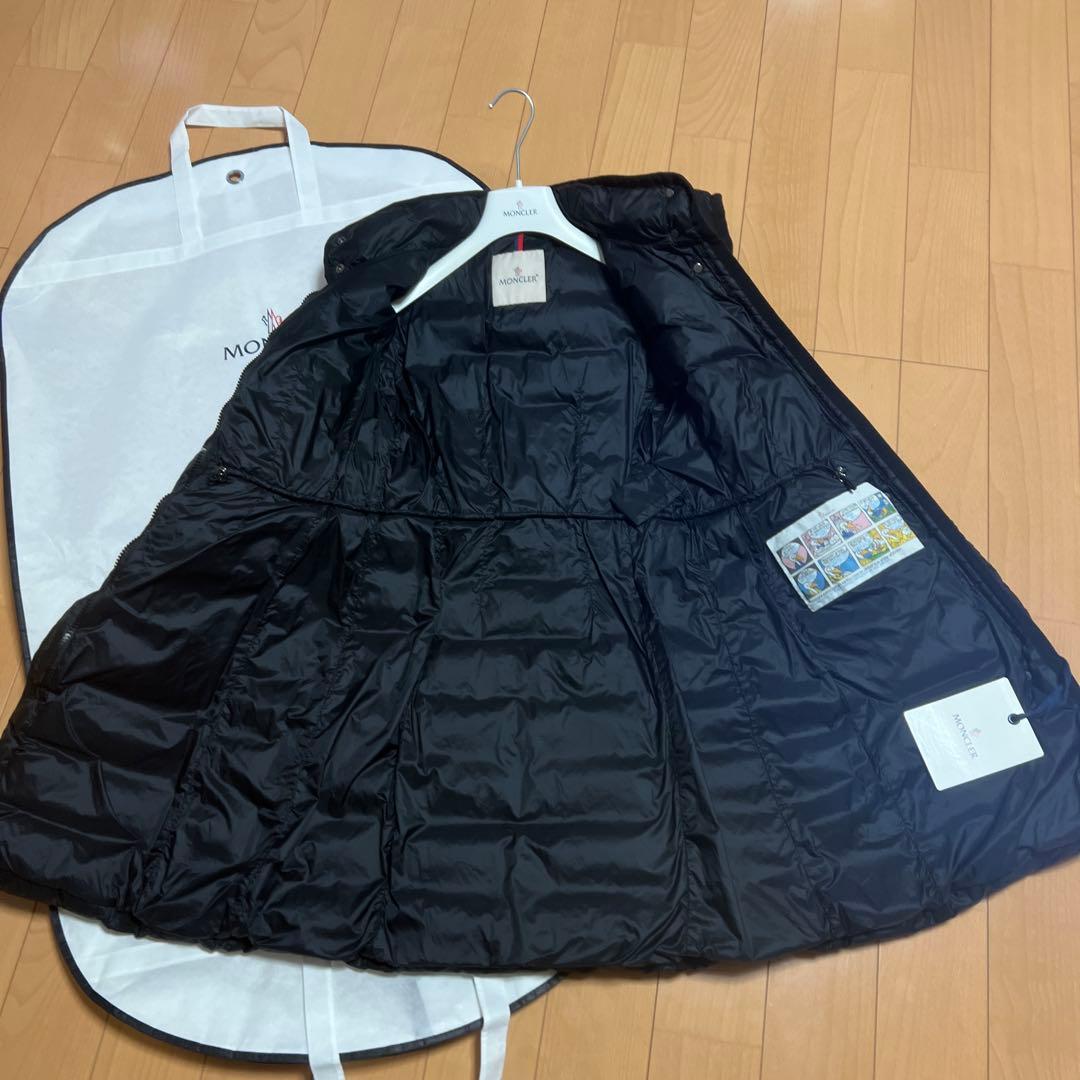 ニコニコ様。モンクレール エルミンヌ HERMINE ブラック サイズ0