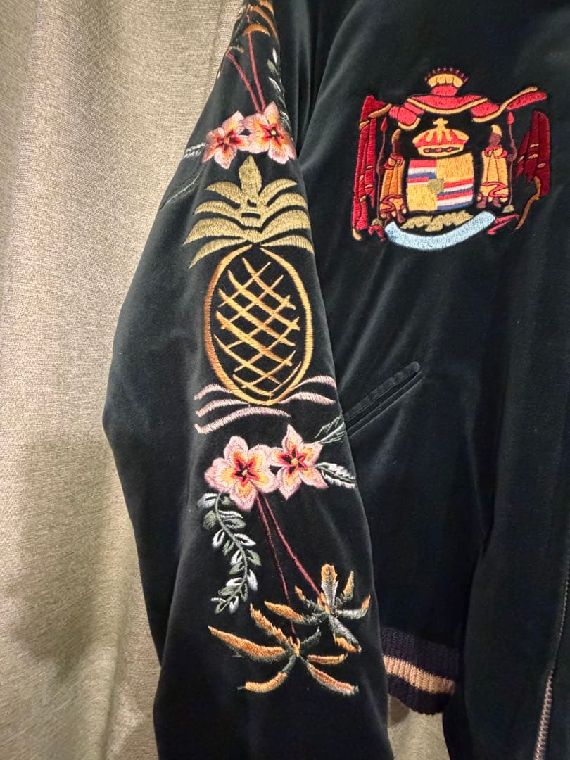 美品 ２面用 テーラー東洋 虎 アロハハワイ 日本限定スカジャン vintage