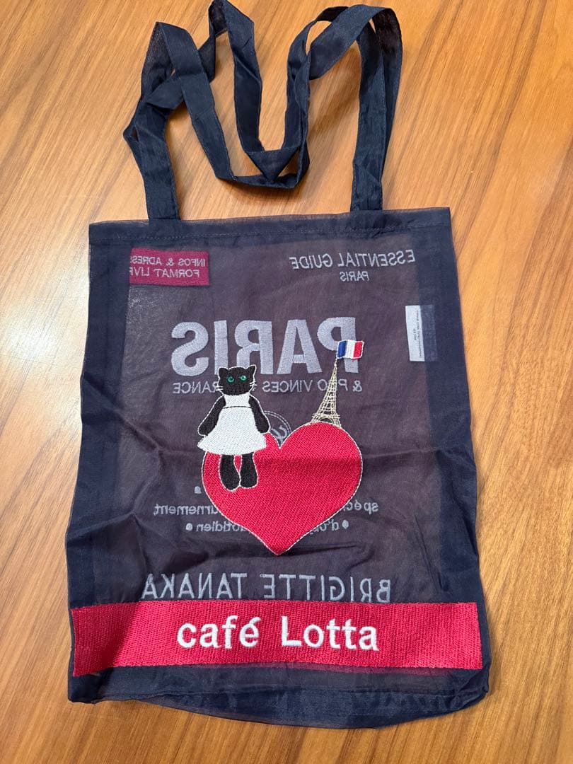 今夜限定‼️ブリジットタナカ カフェロッタコラボトート