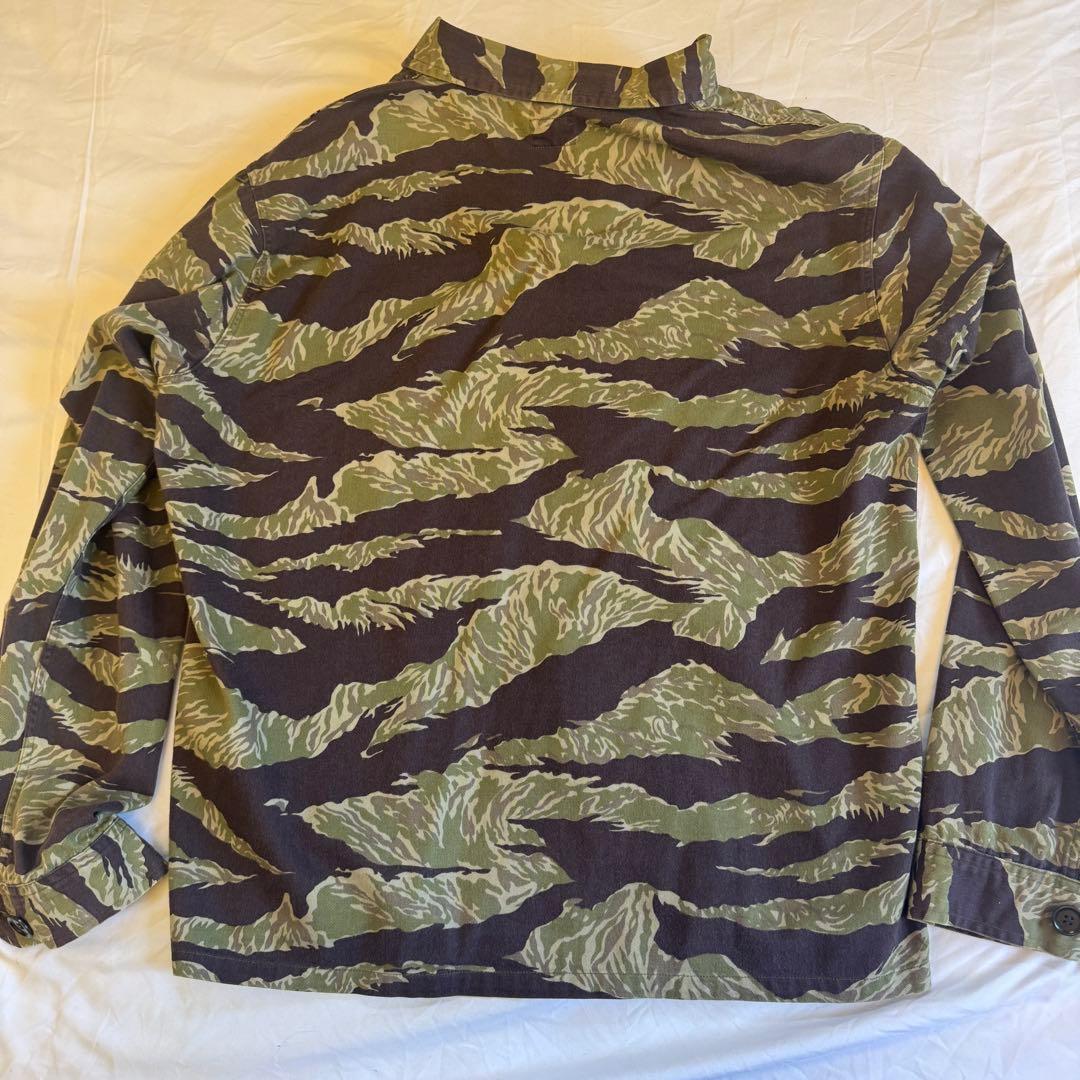 テンダーロイン　T-BAMBOO SHT バンブーシャツ M タイガーカモ