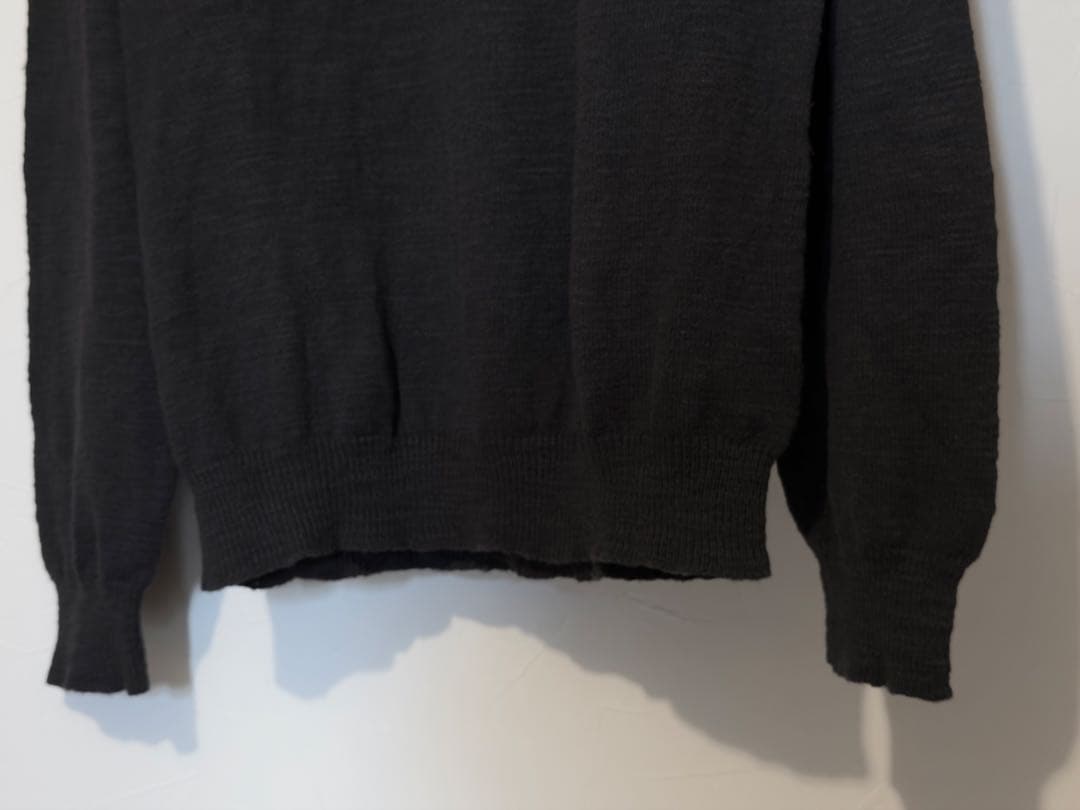 メゾンマルジェラ コットンリネンセーター Lサイズ