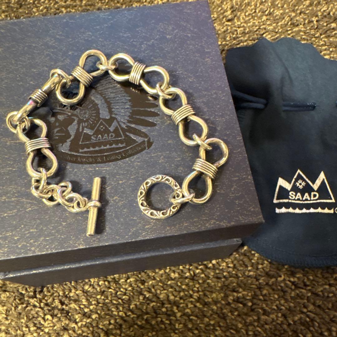 SAAD シルバー ブレスレット約20cm