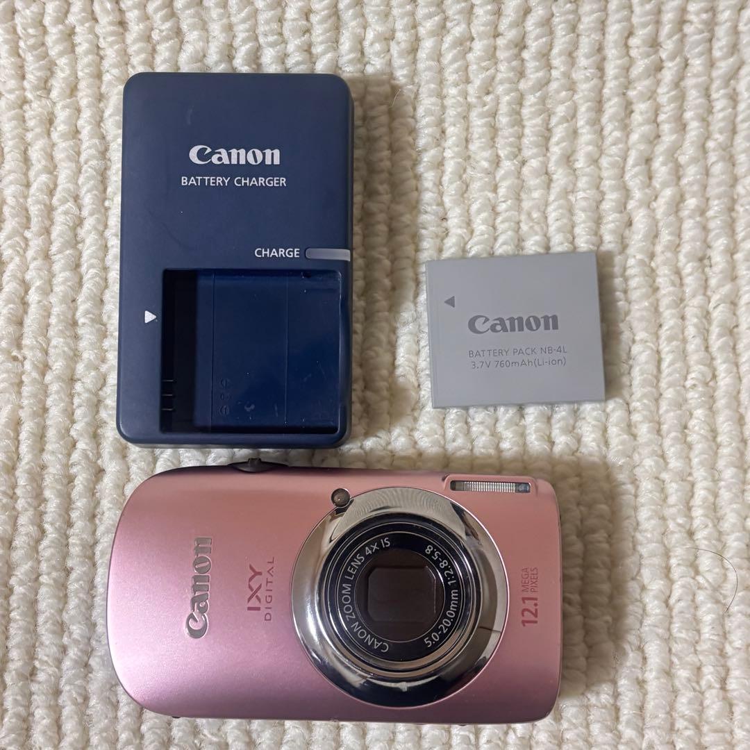 CANON IXY 510IS デジタルカメラ ピンク