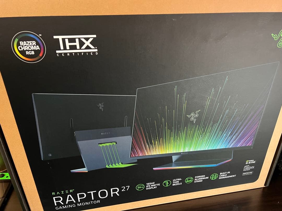 Razer Raptor 27 ゲーミングモニター 本体