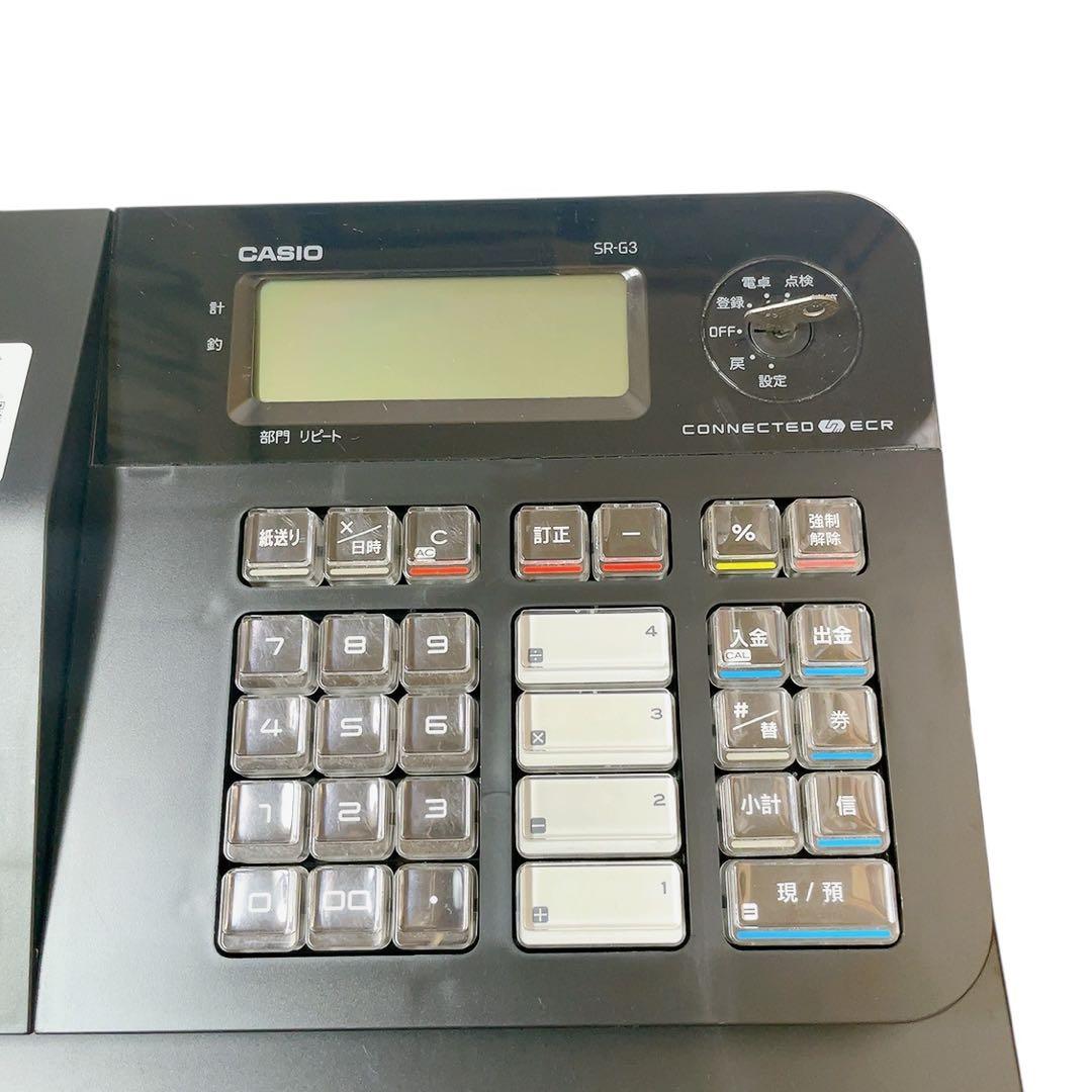 【最安値・美品】CASIO 電子 Bluetooth対応 レジスタ SR-G3