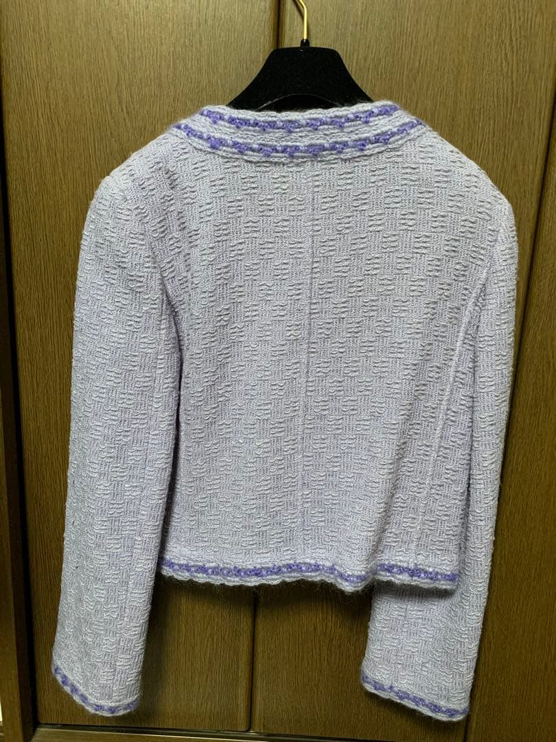 T*P様 CHANEL 薄紫 ツイードジャケット