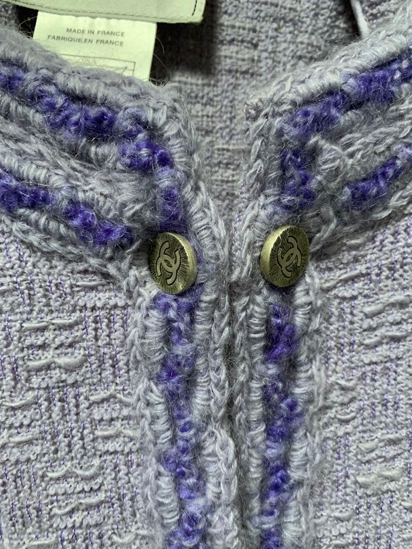 T*P様 CHANEL 薄紫 ツイードジャケット