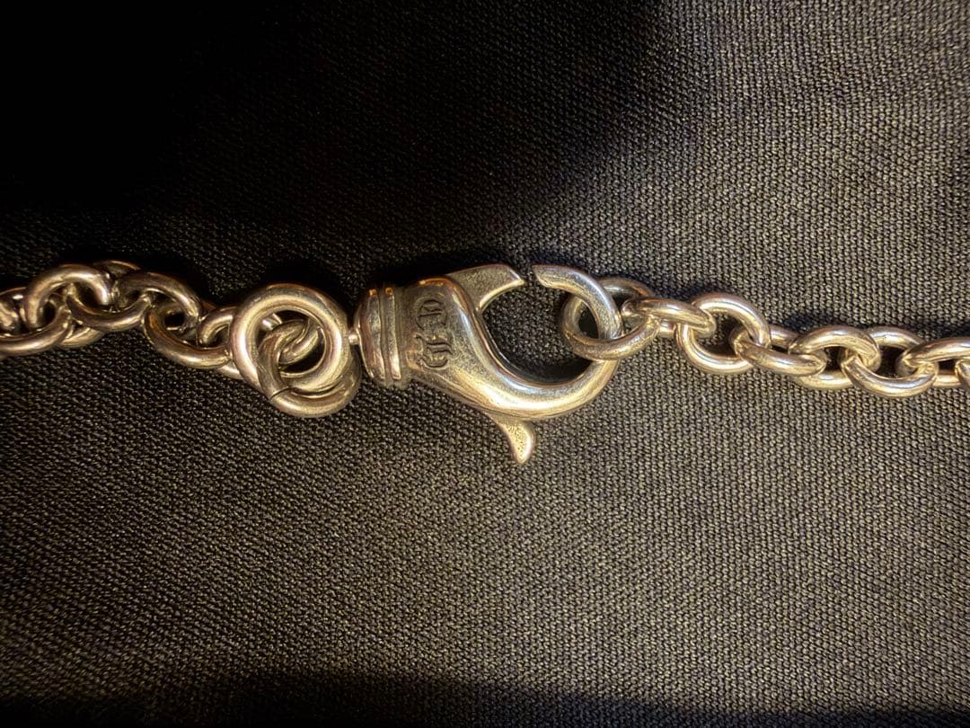 クロス ネックレス シルバー S925 60cm クロム