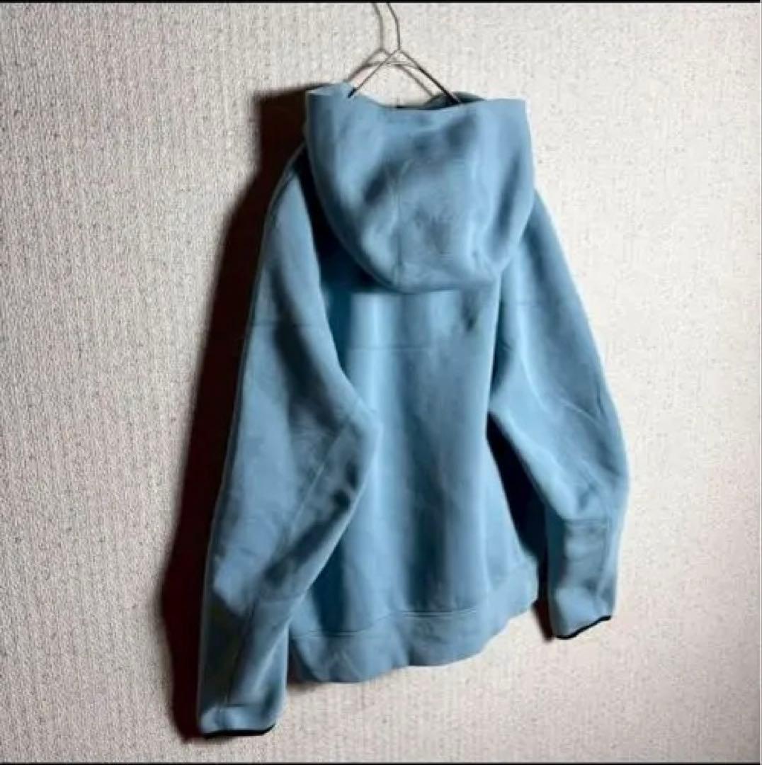 激レア Nike Tech Fleece ジップアップ パーカー 水色