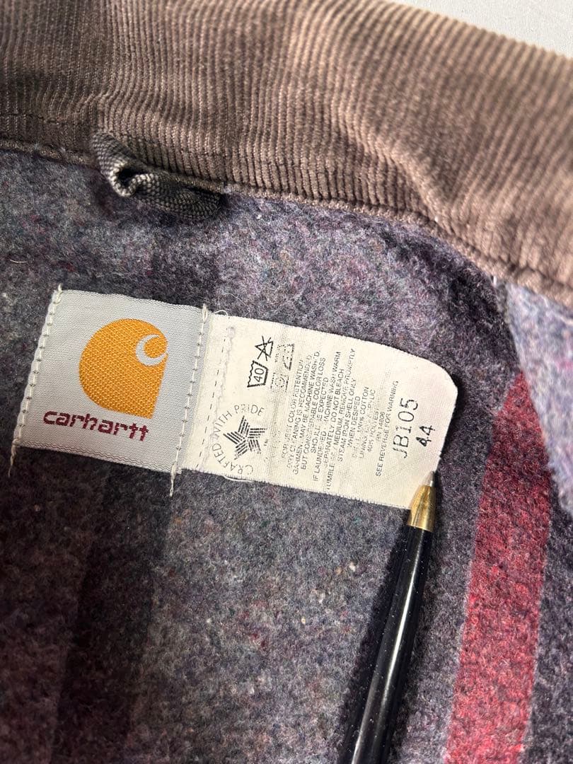 90Sカーハート Carhartt デトロイトジャケットJB105 BLK