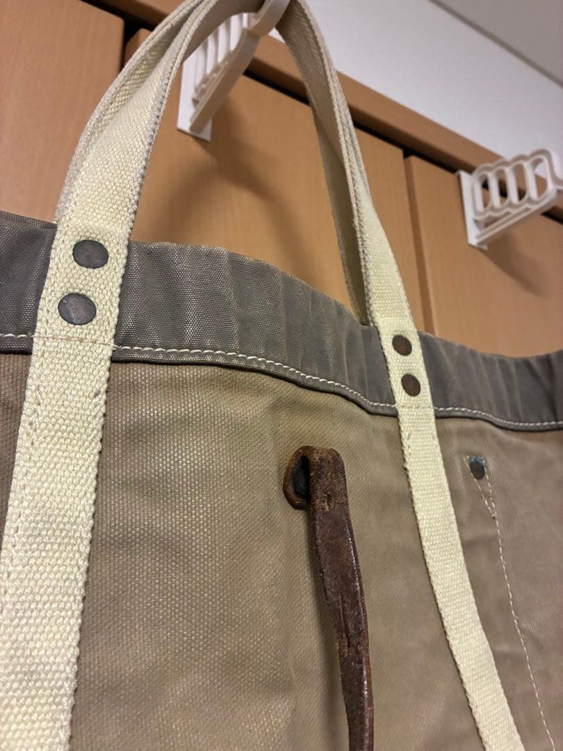 tax【雰囲気抜群】RRL ダブルアールエル キャンバス トートバッグ
