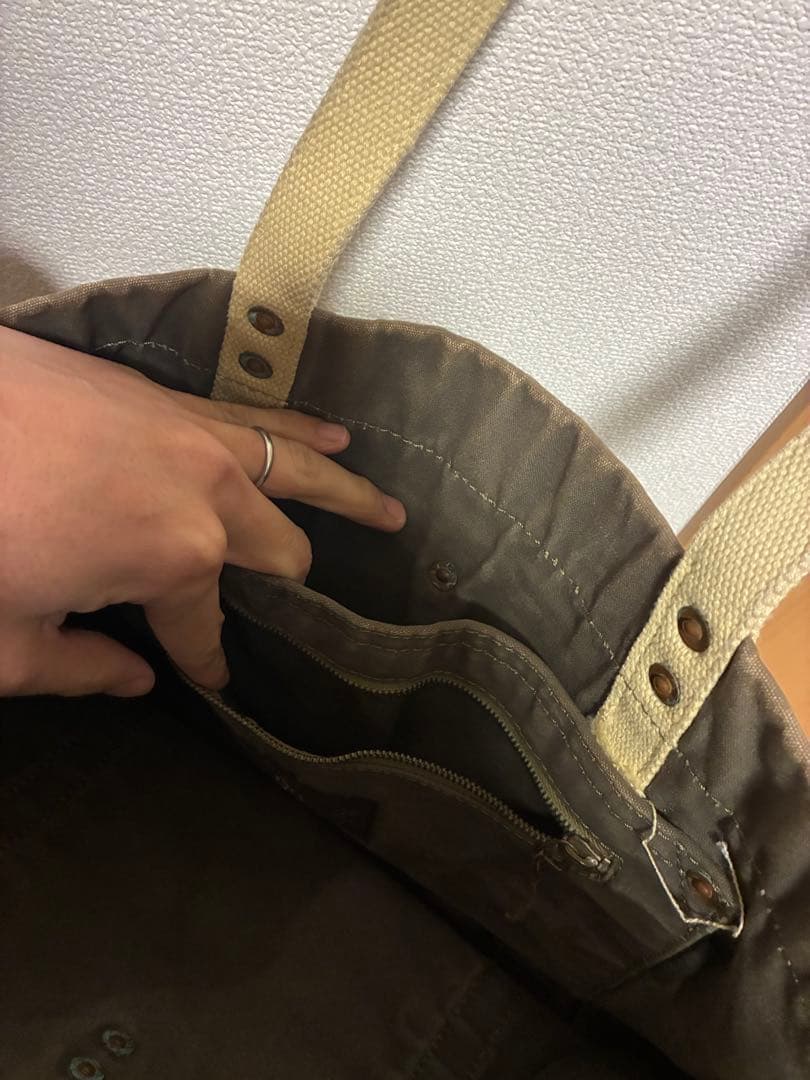 tax【雰囲気抜群】RRL ダブルアールエル キャンバス トートバッグ