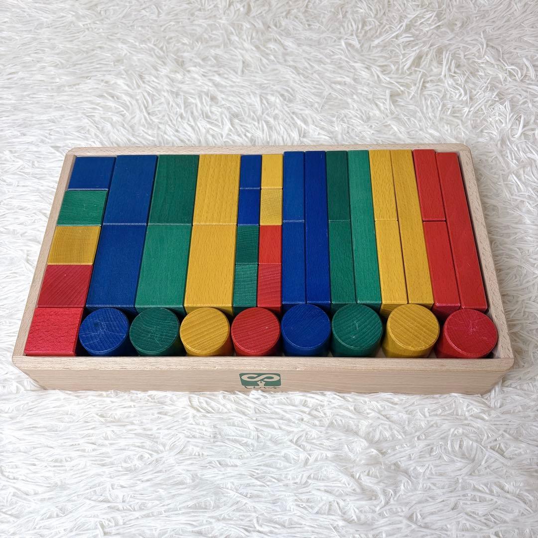 良品✨伸芽会 教材つみき 幼稚園 小学校 お受験 積み木 知育玩具 限定品 木製