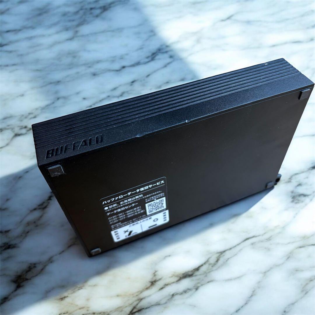【ジャンク】 BUFFALO 外付けHDD HD-AD4U3 4TB