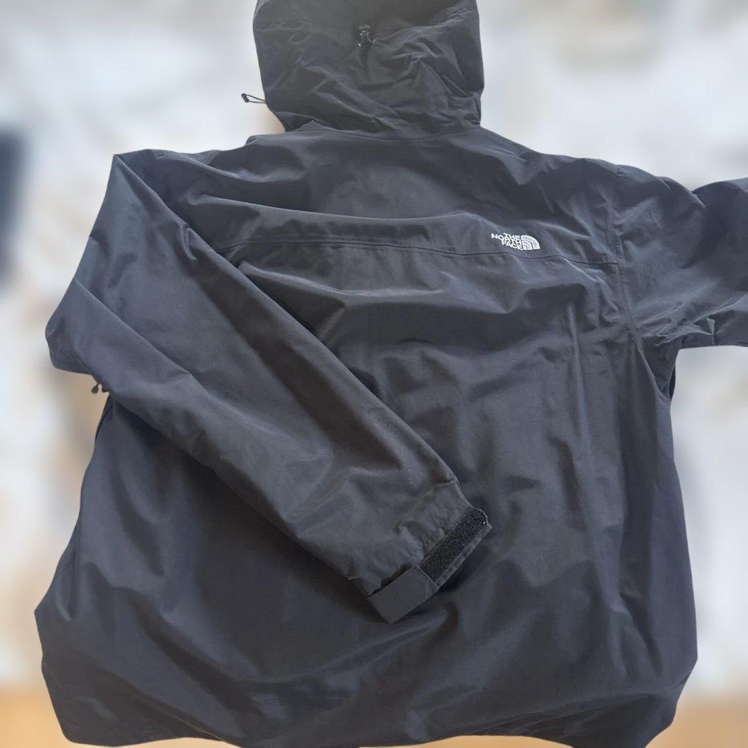 値下げ　ノースフェイス ブラック マウンテンパーカー XL