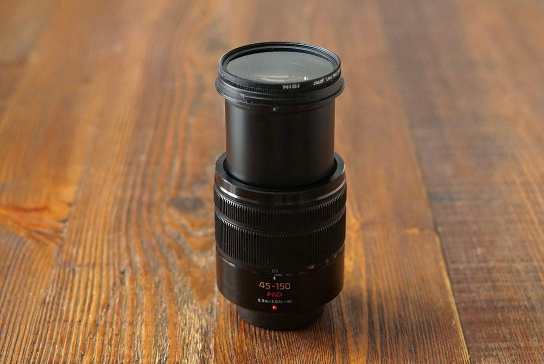 ルミックス　LUMIX G VARIO 45-150mm 望遠レンズ　美中古