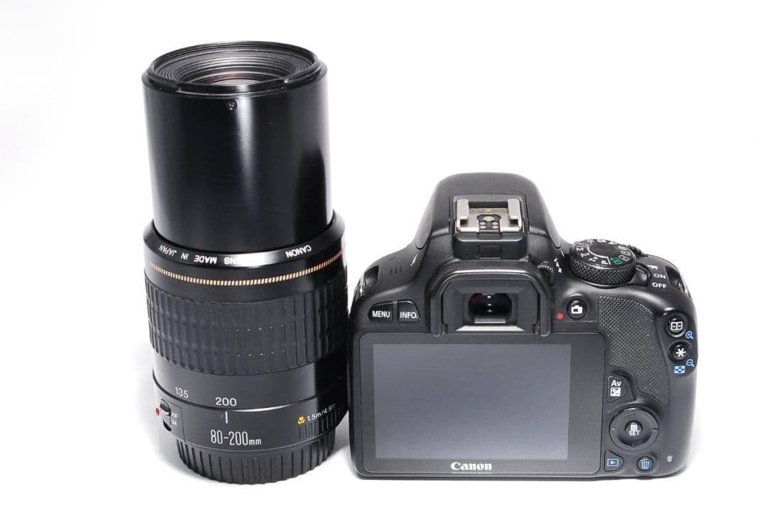 ⭐️シャッター数極少⭐️Canon Kiss X7一眼レフカメラ 望遠レンズ