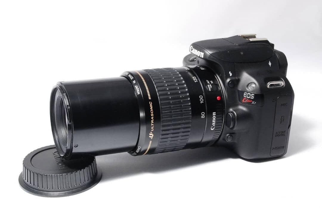 ⭐️シャッター数極少⭐️Canon Kiss X7一眼レフカメラ 望遠レンズ