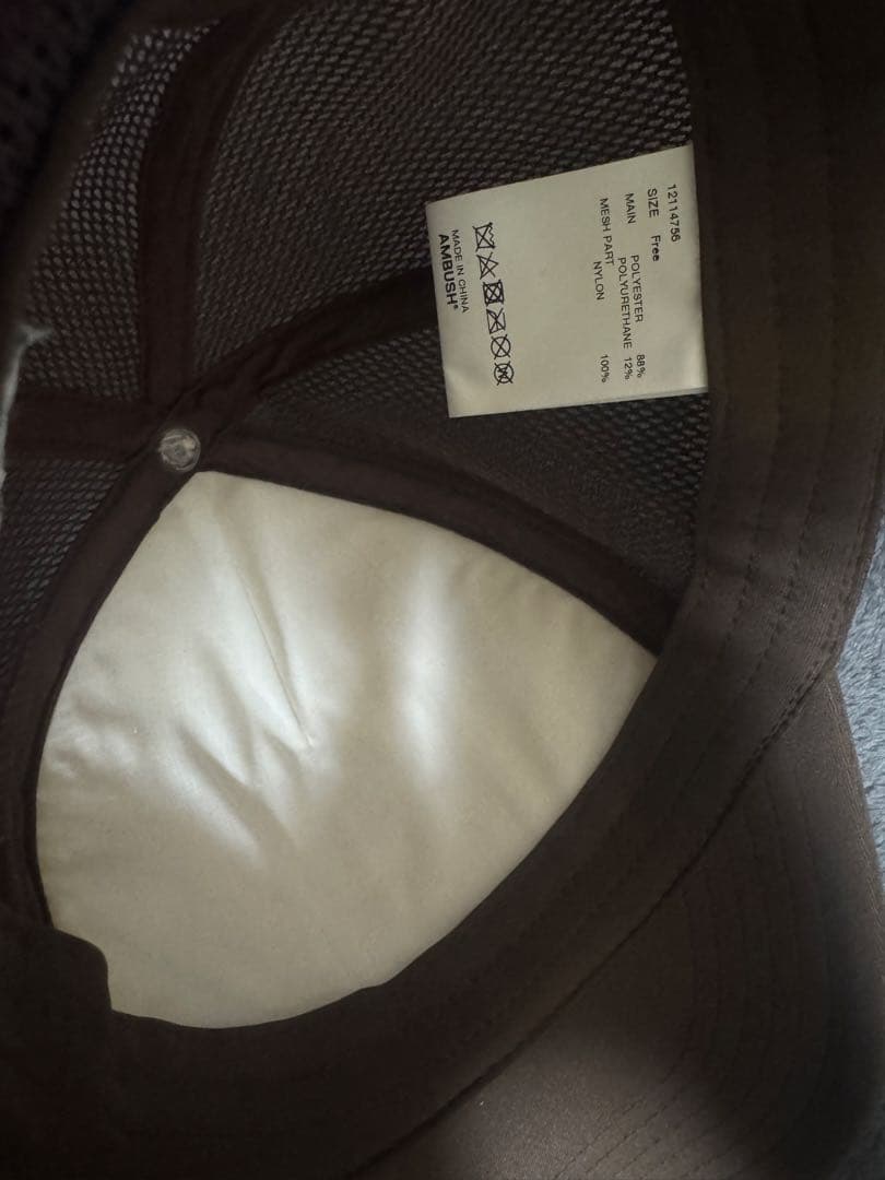 AMBUSH メッシュキャップ 破損あり！