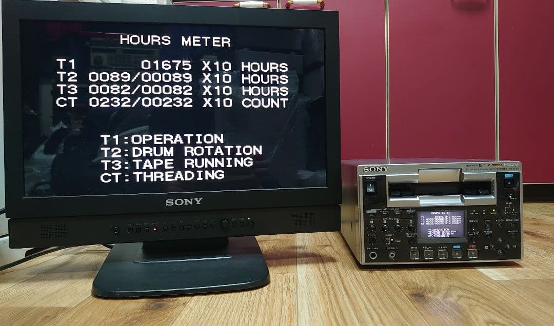 ★【中古/動作品 】★ SONY HVR-1500A DRUM 00089 時間