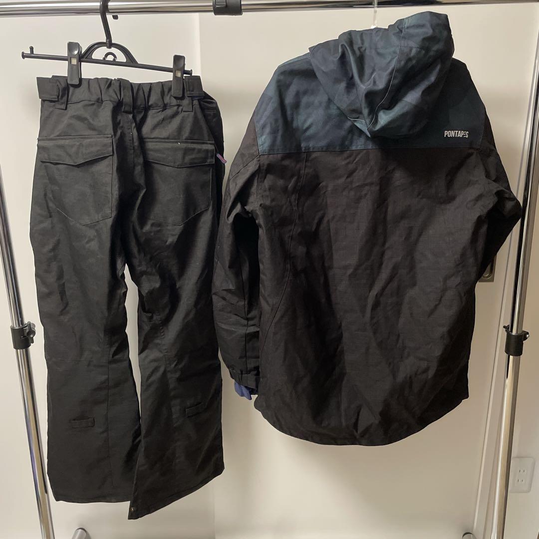 PONTAPES スノーボード　スキー　スノボウェア　セットアップ上下　メンズ