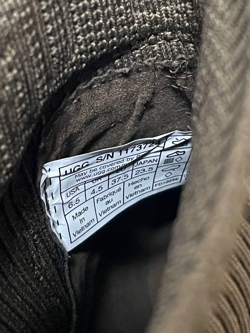 も*も様 美品　UGG モクシーチェルシー　ブラウン スエード ブーツ　23.5