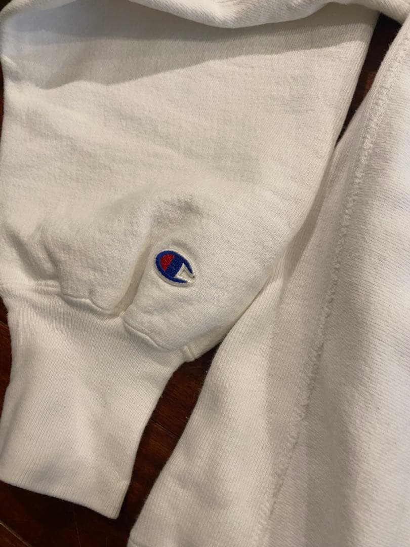 90年代Championチャンピオンリバースウィーブ USA製 刺繍タグ 目無し