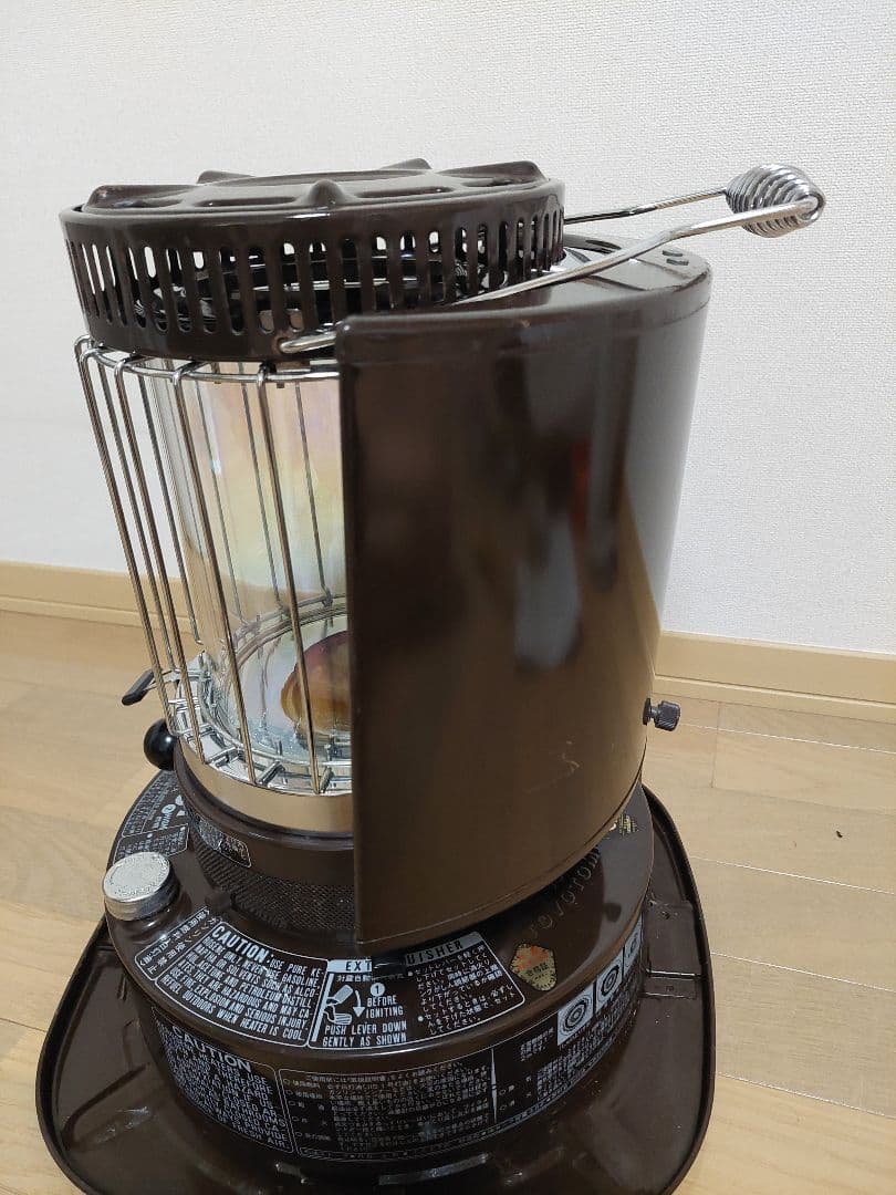 値下　トヨトミレインボー　石油ストーブ　反射板付き　RB2形　芯交換済み