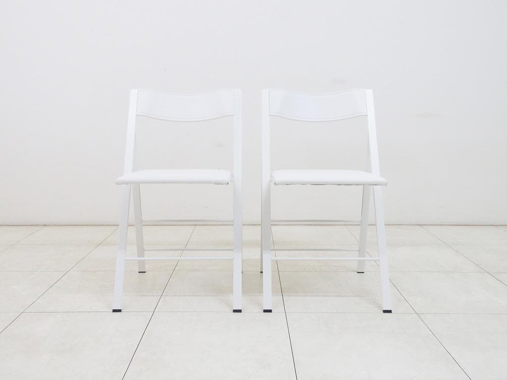 おすし様★美品★イタリア■アーメット■ポケットウッドチェア 2脚セット■折り畳み