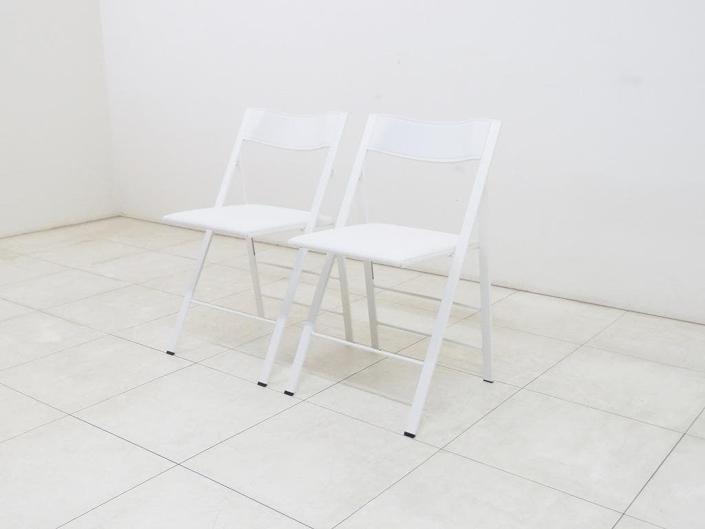 おすし様★美品★イタリア■アーメット■ポケットウッドチェア 2脚セット■折り畳み