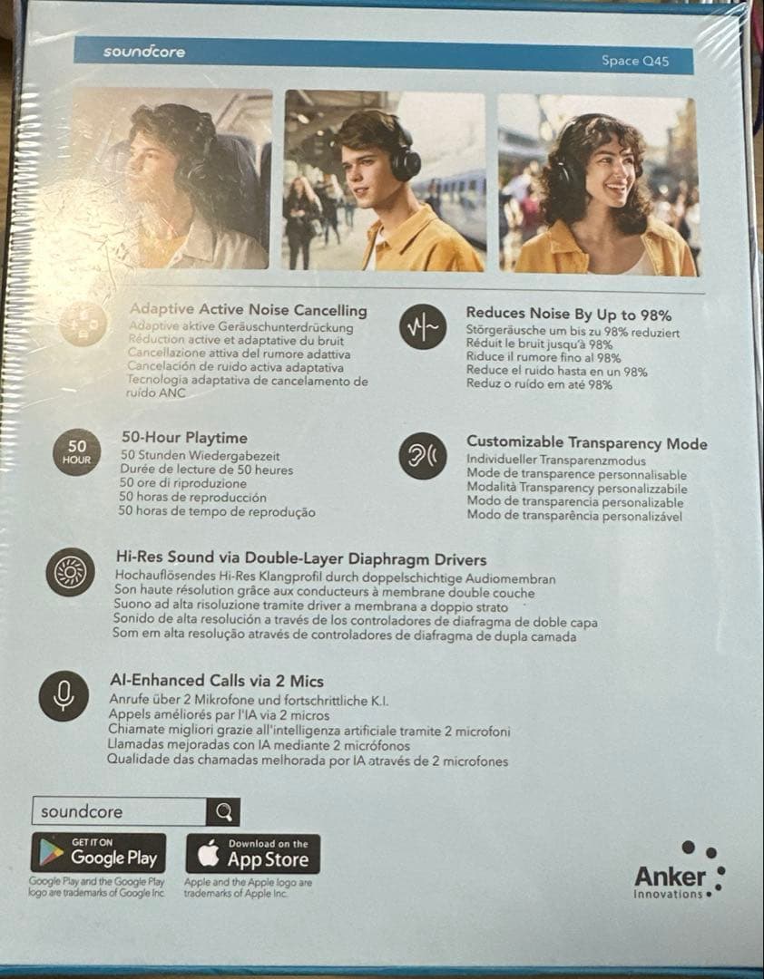 とりたわし Anker Soundcore SPACE Q45