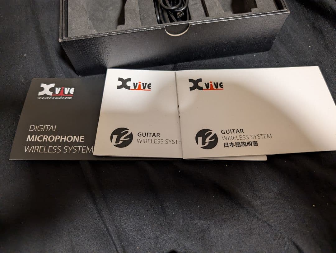 定番 ワイヤレス Xvive ( エックスバイブ ) XV-U2 / BK