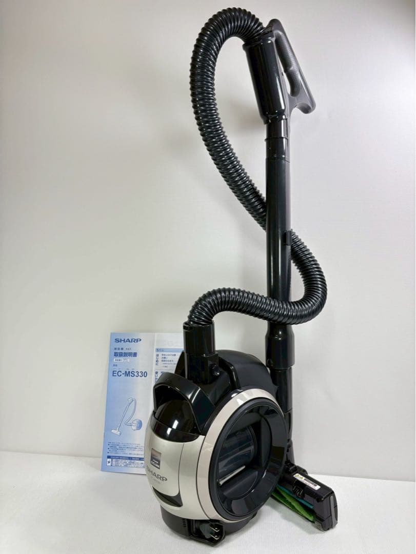 シャープ 掃除機 EC-MS330-N サイクロン式キャニスター 軽量2.4kg