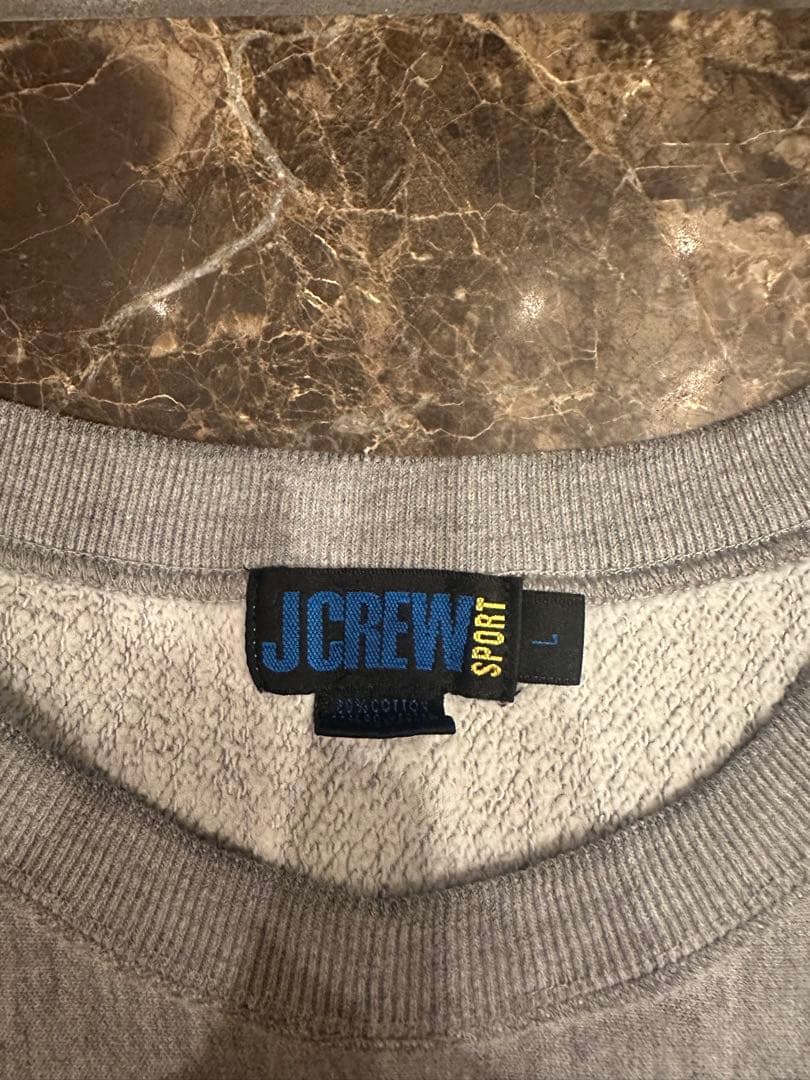 J.Crew スポーツ グレー スウェット Lサイズ