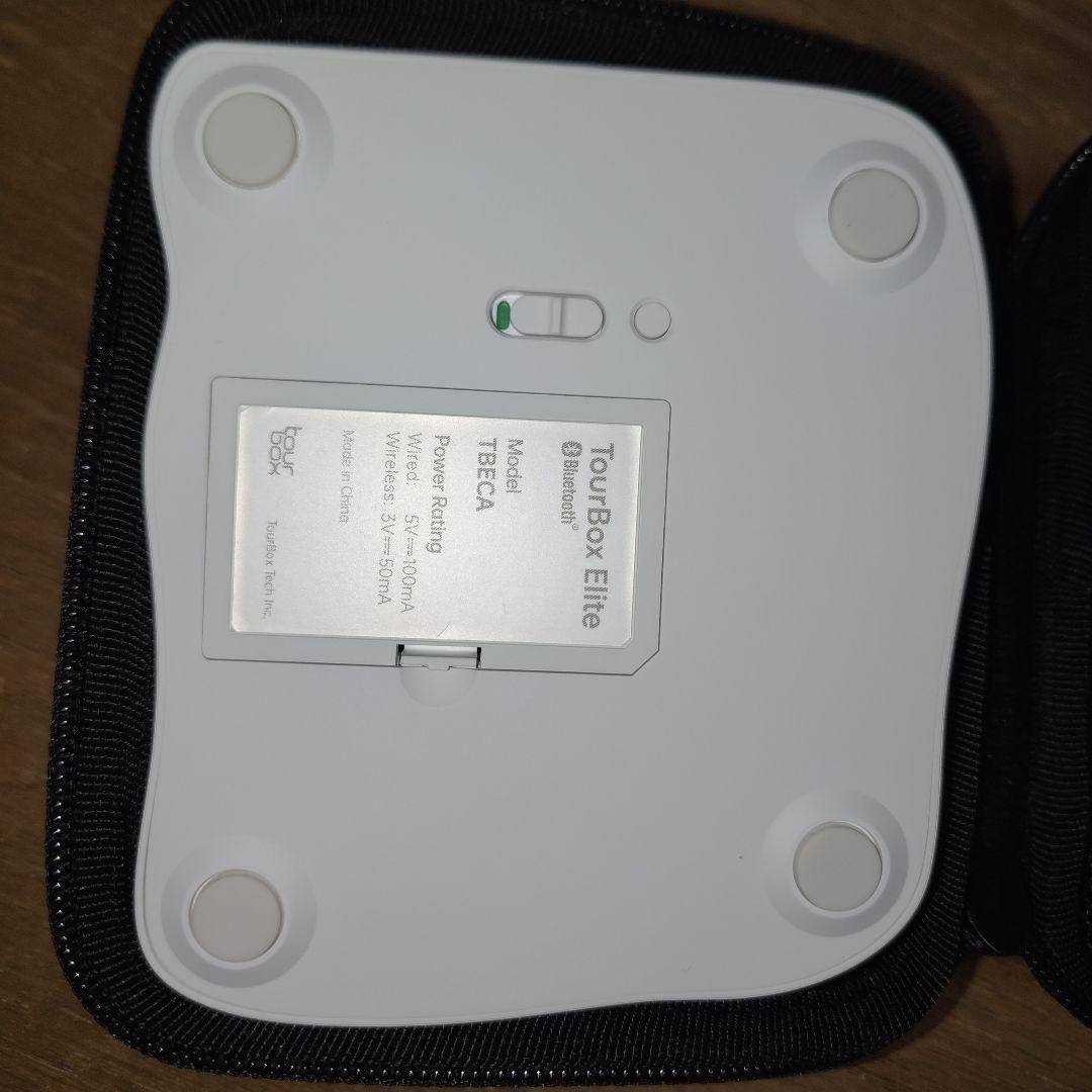 【極美品】TourBox Elite アイボリー 純正ケース付き