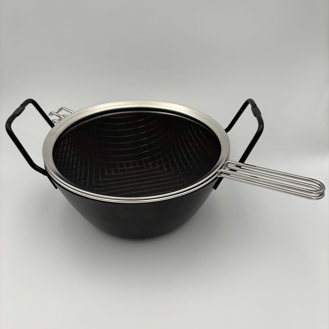 ラバーゼ 鉄揚げ鍋 22cm セット