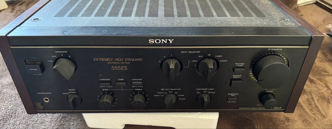 SONY TA-F555ES 555ESX アンプ　通電確認済