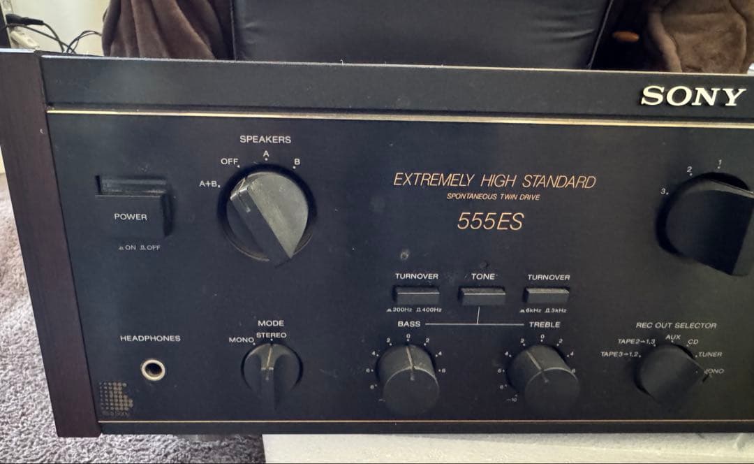 SONY TA-F555ES 555ESX アンプ　通電確認済